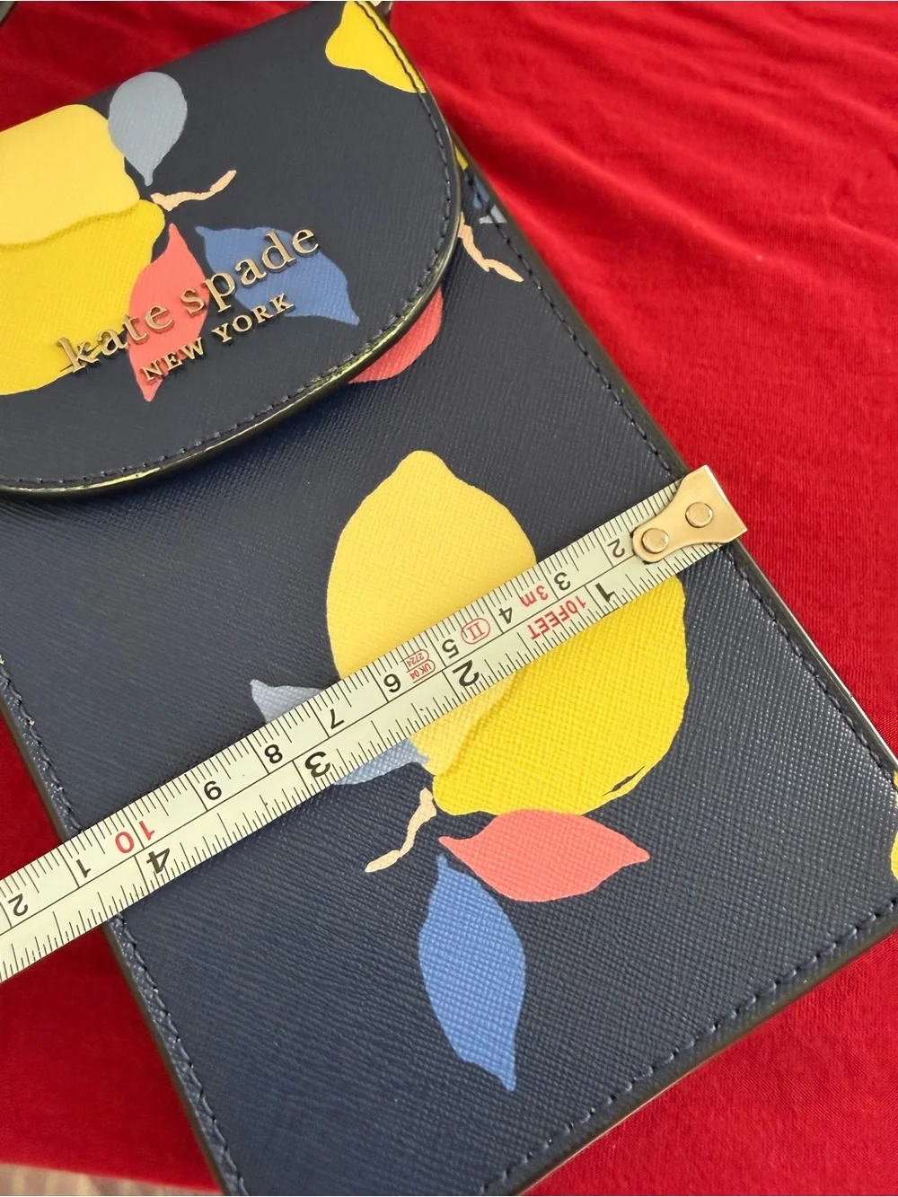 kate spade lemon leather crossbody